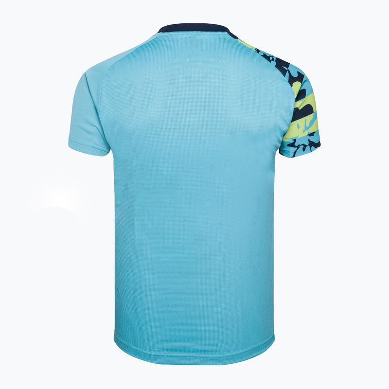 Tricou de tenis pentru bărbați YONEX Gât Crew albastru CPM105043NB 2