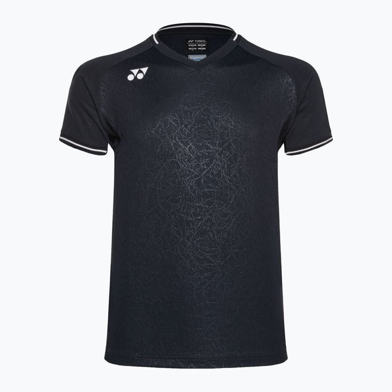 Cămașă de tenis pentru bărbați YONEX Crew Neck negru CPM105183B