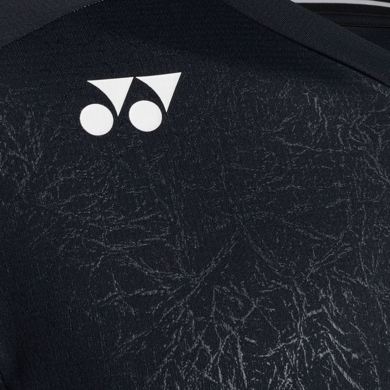 Cămașă de tenis pentru bărbați YONEX Crew Neck negru CPM105183B 3