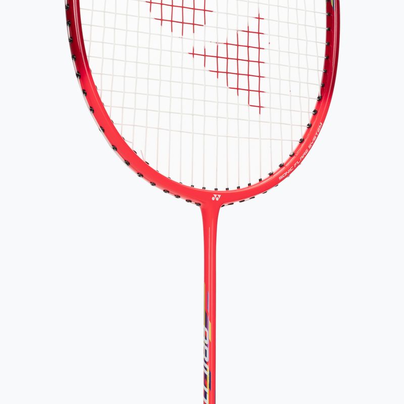 Rachetă de badminton YONEX Nanoflare 001 Ability flash red 4