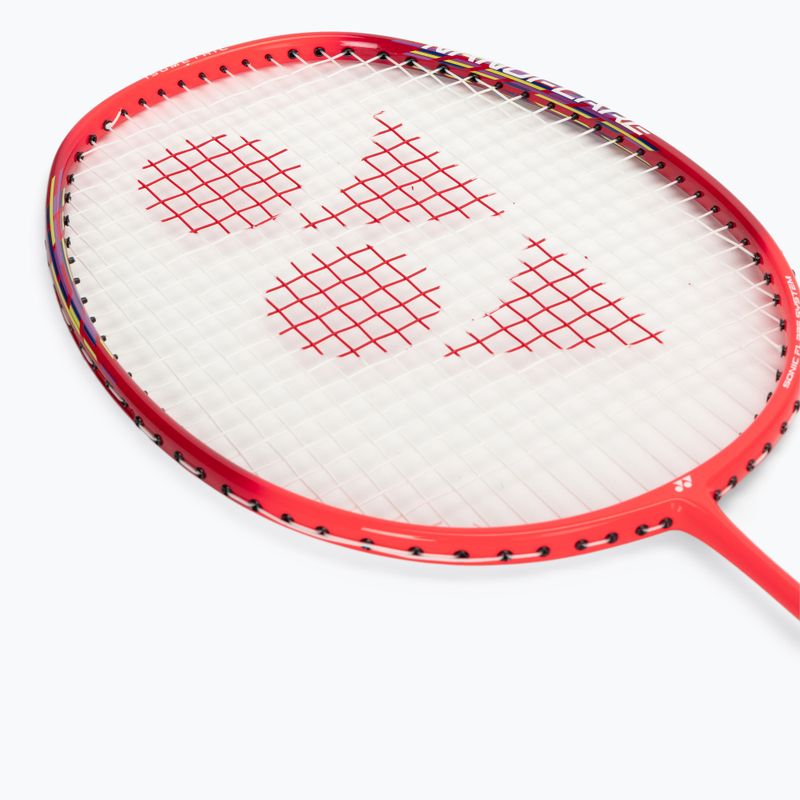 Rachetă de badminton YONEX Nanoflare 001 Ability flash red 5
