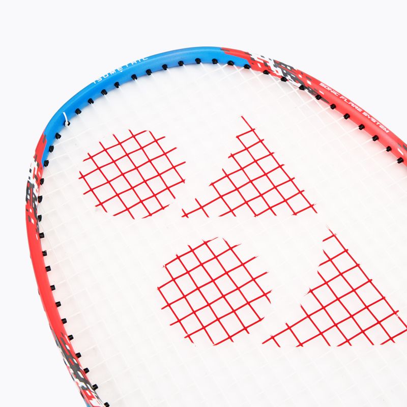 Rachetă de badminton YONEX Nanoflare E13 blue/ red 5