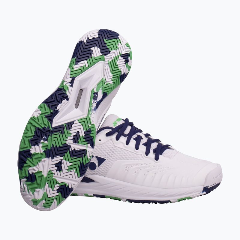 Pantofi de tenis pentru femei YONEX Power Cushion Eclipson 4 alb/aloe 15