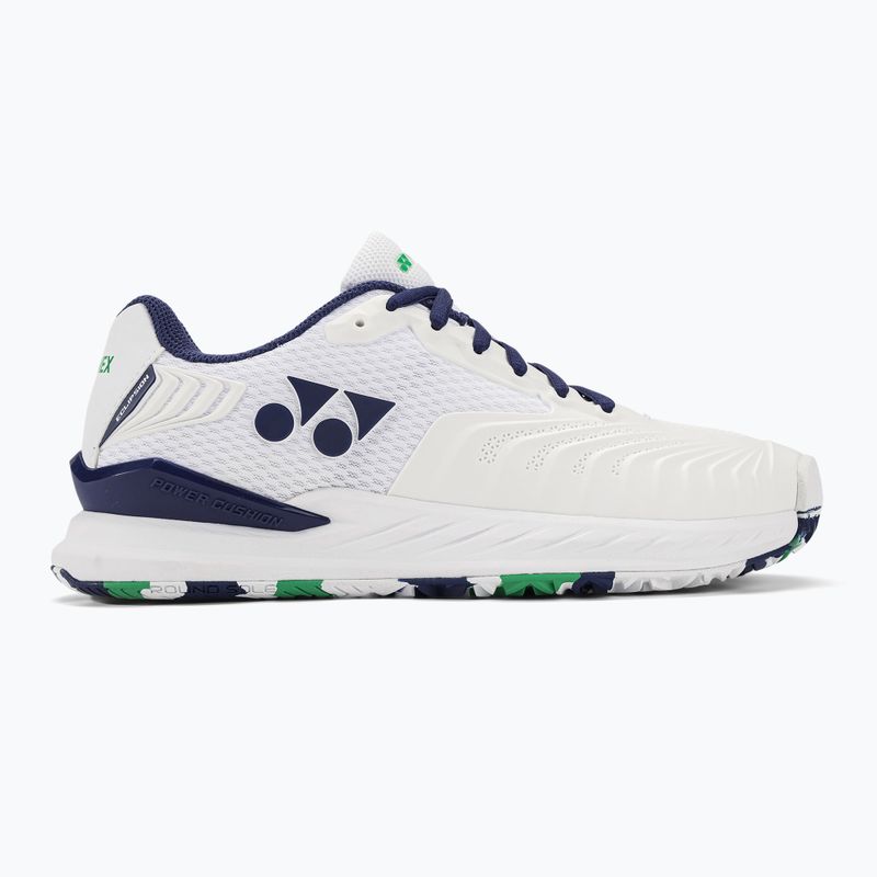 Pantofi de tenis pentru femei YONEX Power Cushion Eclipson 4 alb/aloe 2