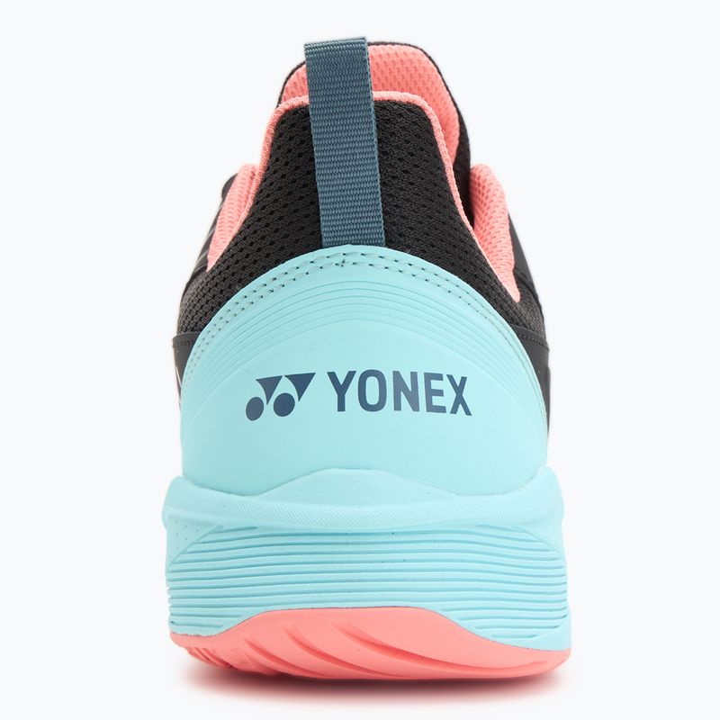 Încălțăminte de tenis pentru bărbați YONEX Sonicage 3 CL black/sky blue 6