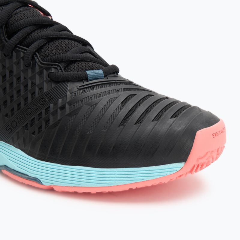 Încălțăminte de tenis pentru bărbați YONEX Sonicage 3 CL black/sky blue 7