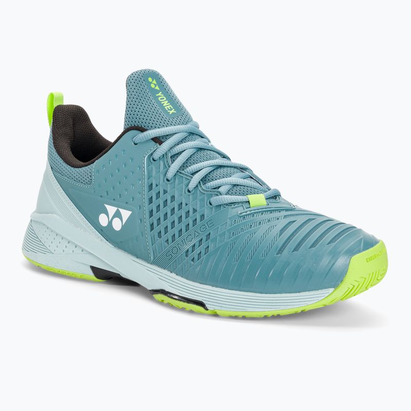 Încălțăminte de tenis pentur bărbați męskie YONEX Sonicage 3 Wide smoke blue