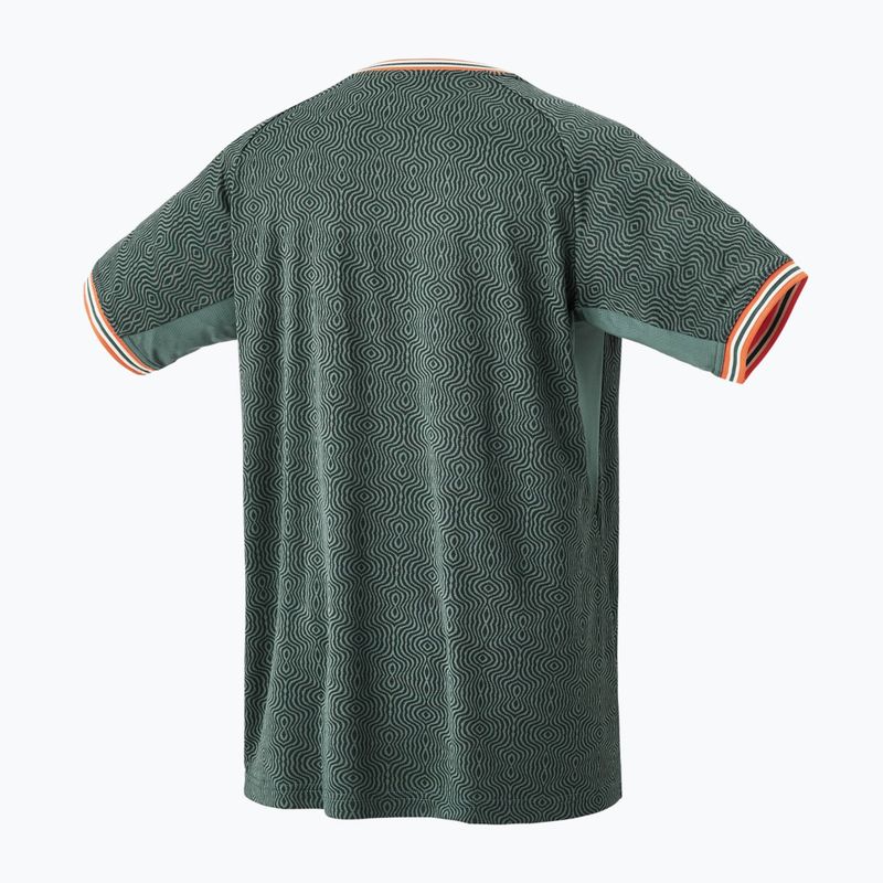 Tricou de tenis pentru bărbați YONEX 10560 Roland Garros Crew Neck olive 2
