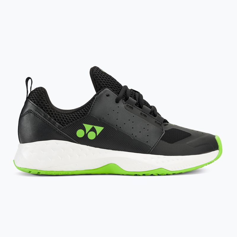 Încălțăminte de tenis pentru bărbați YONEX Lumio 4 black/lime green 2