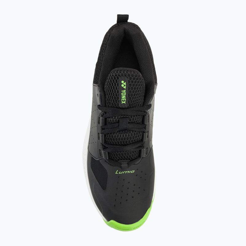 Încălțăminte de tenis pentru bărbați YONEX Lumio 4 black/lime green 6
