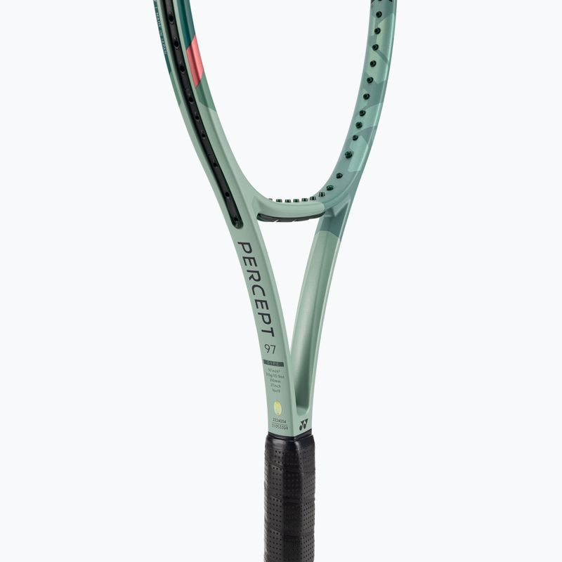 Rachetă de tenis YONEX Percept 97, verde măsliniu 4