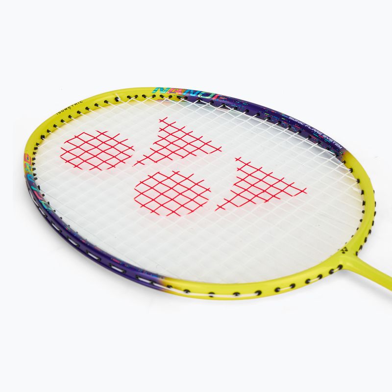 Rachetă de badminton YONEX Nanoflare 002 Clear 2025 white/yellow 5