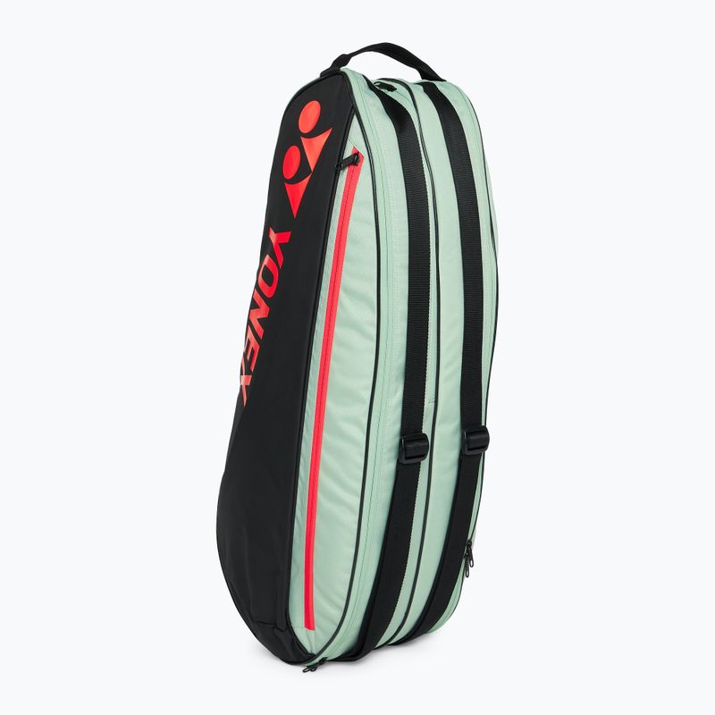 Geantă de tenis YONEX Team Racquet Bag 6R black/green 4