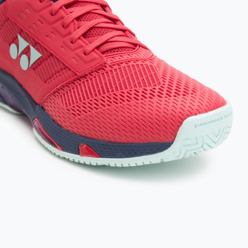 Încălțăminte de tenis pentru bărbați YONEX Power Cushion Ad-Accel sunsed red 7