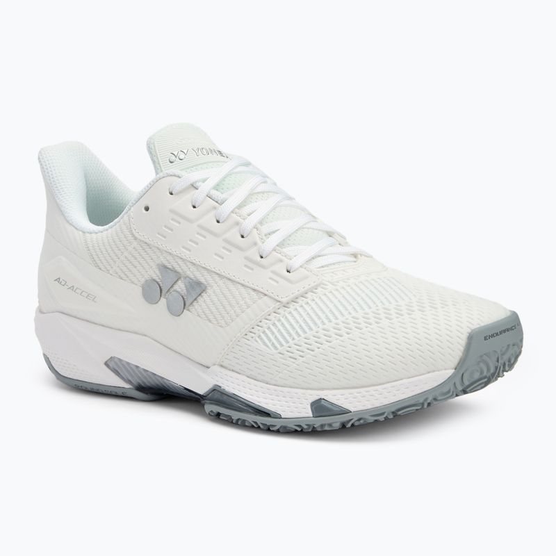 Încălțăminte de tenis pentru femei YONEX Power Cushion Ad-Accel Ladies CL white