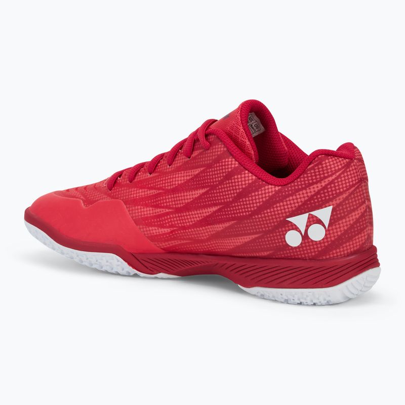 Încălțăminte de badminton pentru bărbați YONEX Aerus Z2 ruby red 3