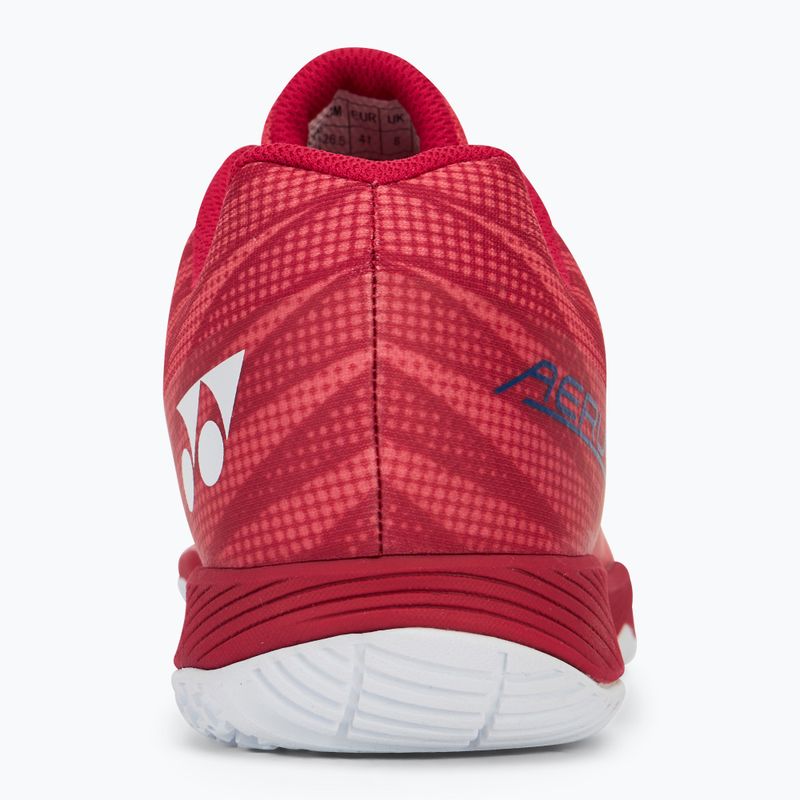 Încălțăminte de badminton pentru bărbați YONEX Aerus Z2 ruby red 6