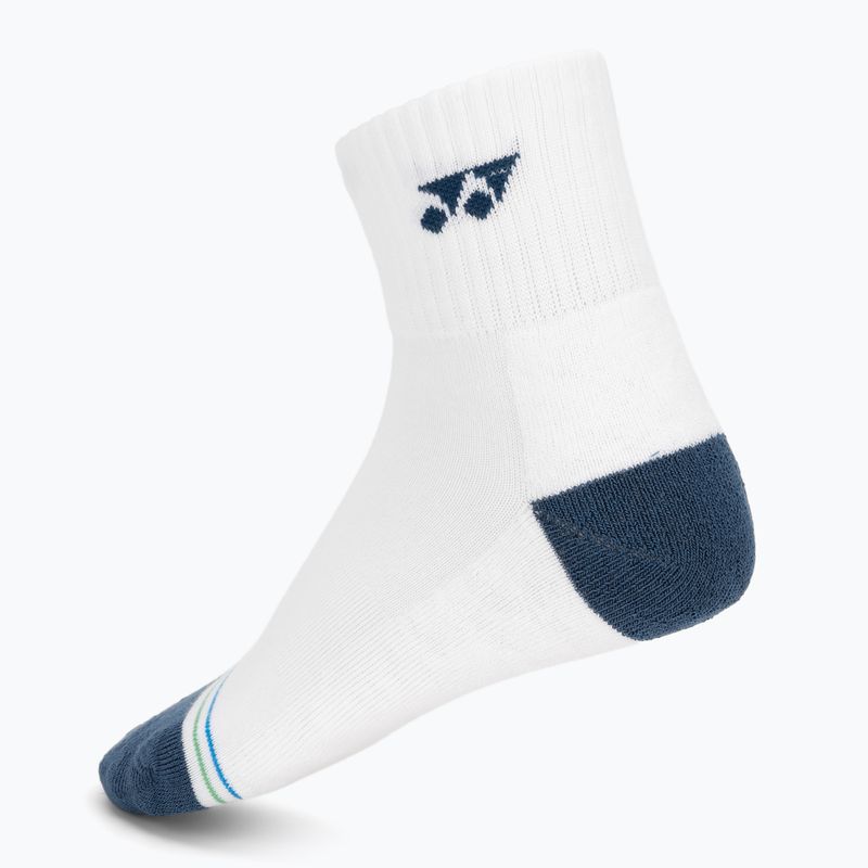 Șosete YONEX 19236 Quarter 3 pary navy/white/green 5