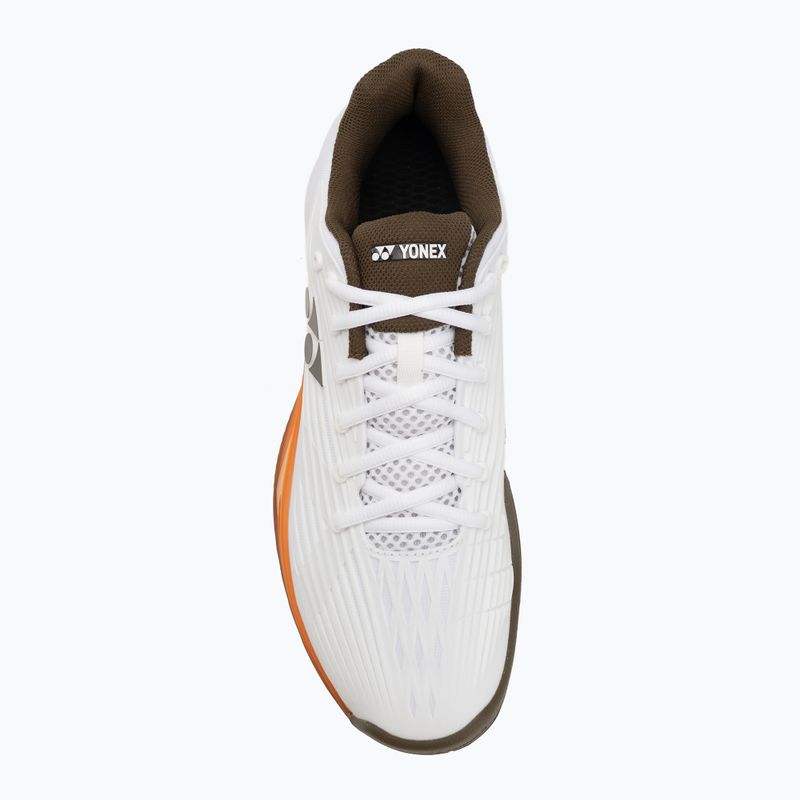 Încălțăminte de tenis pentru bărbați YONEX Eclipson 5 white/brown 5