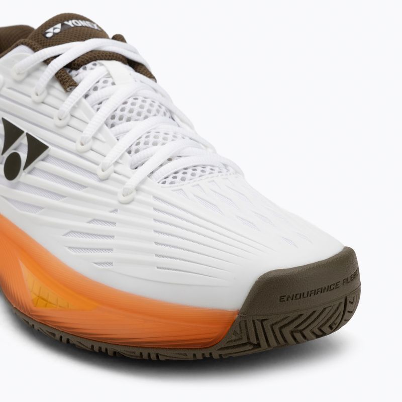 Încălțăminte de tenis pentru bărbați YONEX Eclipson 5 white/brown 7