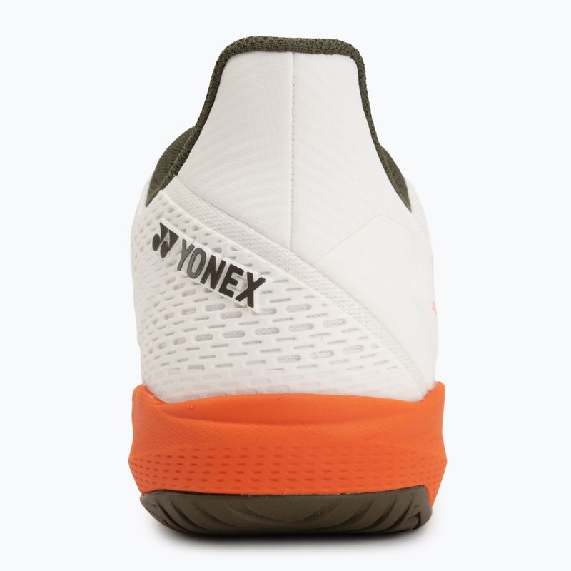 Încălțăminte de tenis pentru bărbați YONEX Power Cushion Ad-Accel white/orange 6