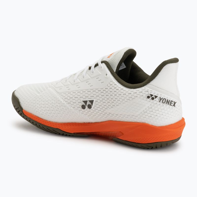 Încălțăminte de tenis pentru femei YONEX Power Cushion Ad-Accel white/orange 3