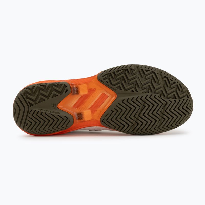 Încălțăminte de tenis pentru femei YONEX Power Cushion Ad-Accel white/orange 4