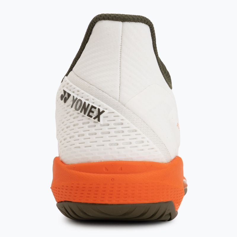 Încălțăminte de tenis pentru femei YONEX Power Cushion Ad-Accel white/orange 6