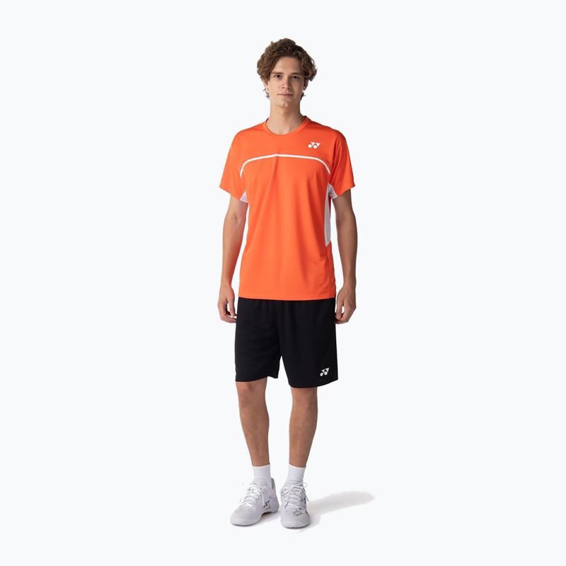 Tricou pentru bărbați YONEX 10726 Practice Crew Neck cyber orange 2