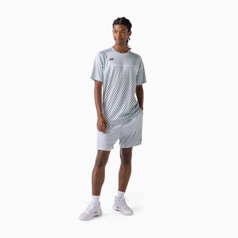 Tricou YONEX 16861 Practice silver gray 2