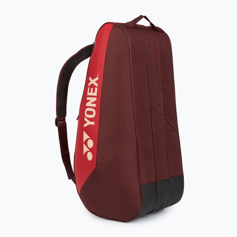 Geantă de tenis YONEX 42529 Team Racquet Bag 9 pcs ruby red 5
