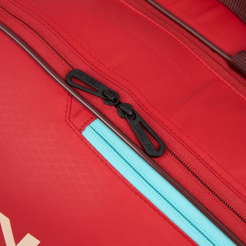 Geantă de tenis YONEX 42529 Team Racquet Bag 9 pcs ruby red 8