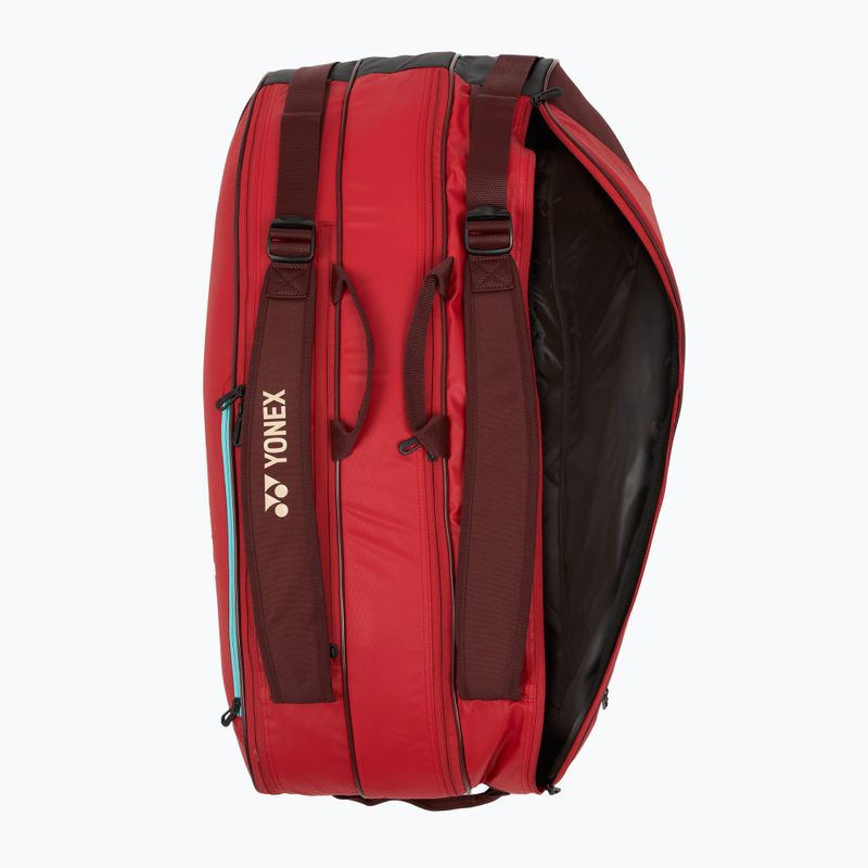 Geantă de tenis YONEX 42529 Team Racquet Bag 9 pcs ruby red 10