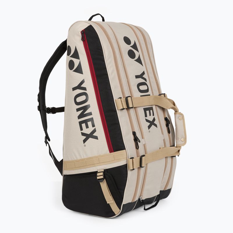 Geantă de tenis YONEX 72629 Gearlogic Racket Bag 9 pcs beige 5