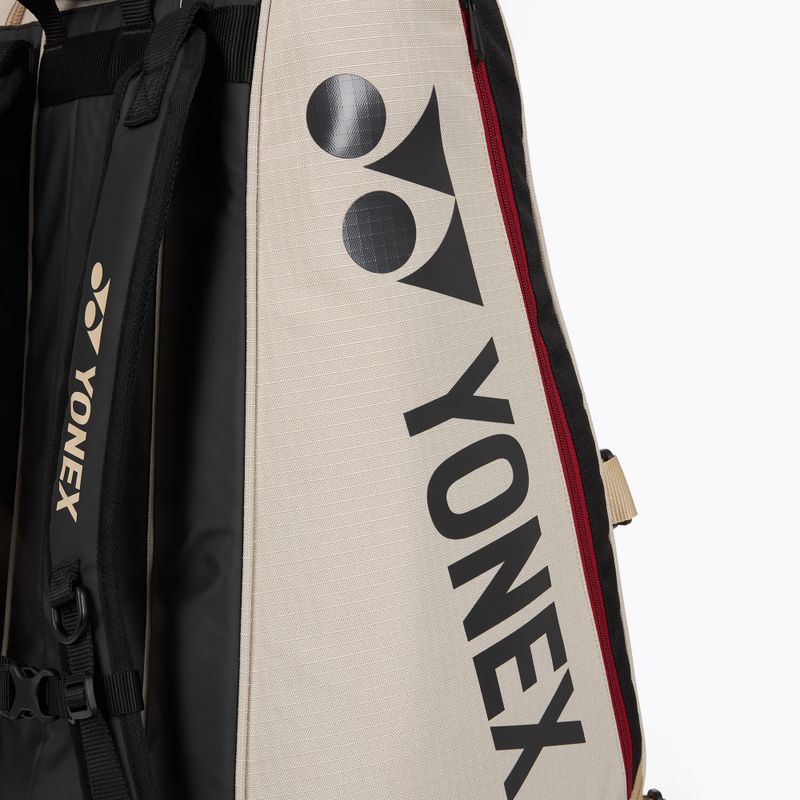 Geantă de tenis YONEX 72629 Gearlogic Racket Bag 9 pcs beige 9