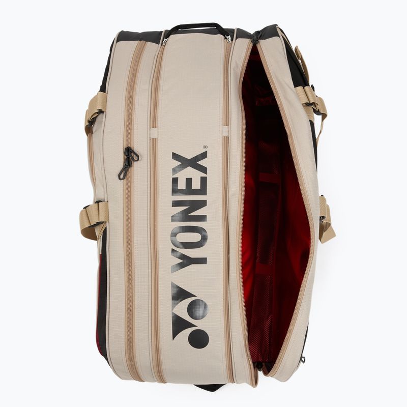 Geantă de tenis YONEX 72629 Gearlogic Racket Bag 9 pcs beige 11