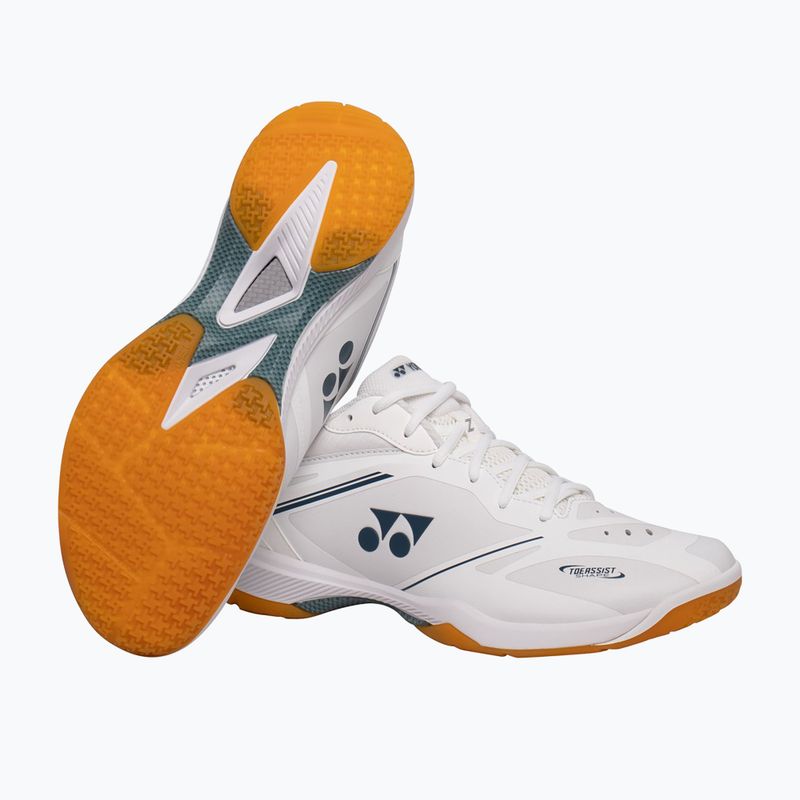 Încălțăminte de badminton pentru bărbați Yonex Power Cushion 65 Z4 white 3