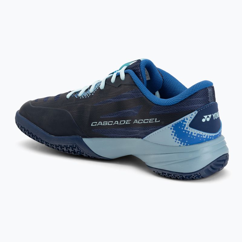 Încălțăminte de badminton pentru bărbați YONEX Cascade Accel 2 blue 3