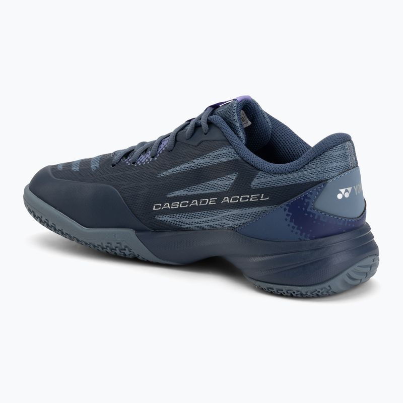 Încălțăminte de badminton pentru femei YONEX Cascade Accel 2 Wide purple 3