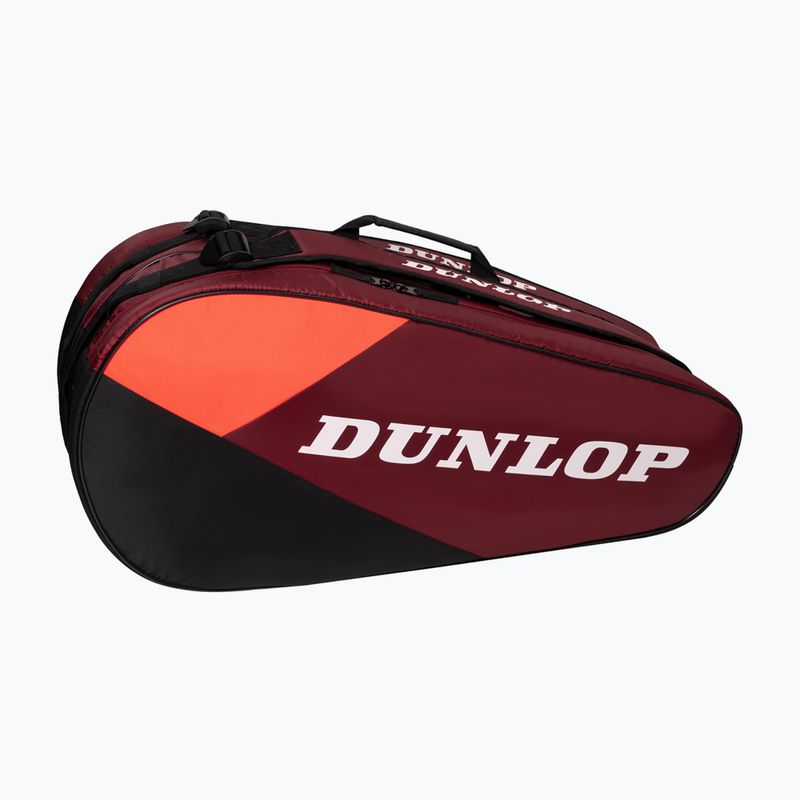 Geantă de tenis Dunlop CX-Club 10 RKT black/red 2