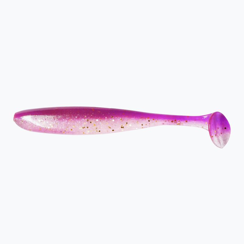 Keitech Easy Shiner Grape Stardust momeală de cauciuc 456026262635175