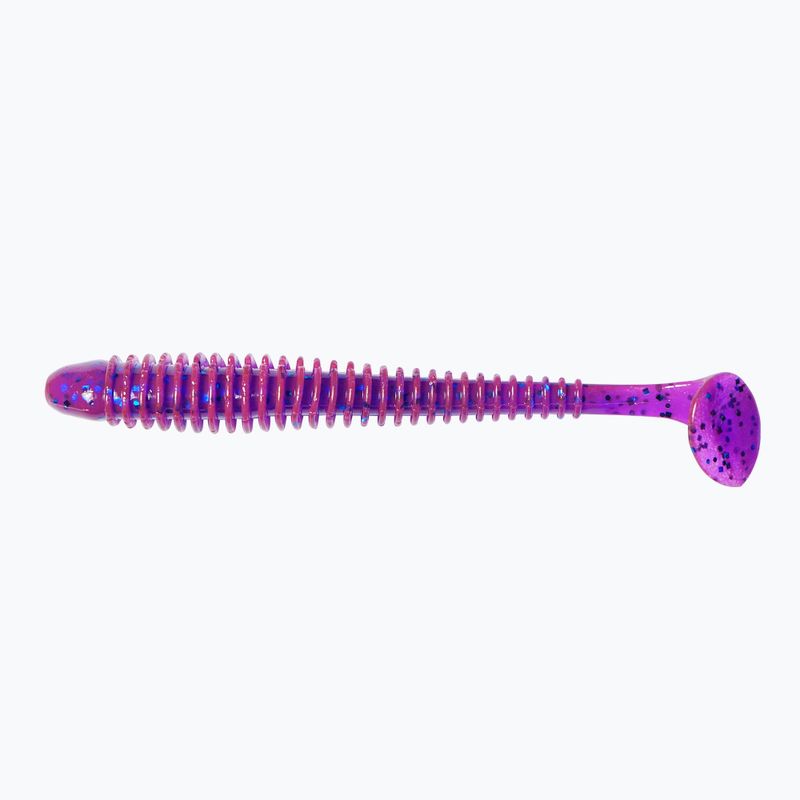 Keitech Swing Swing Impact momeală de cauciuc 8 buc. Violet Albastru Cerul Albastru 4560262636189