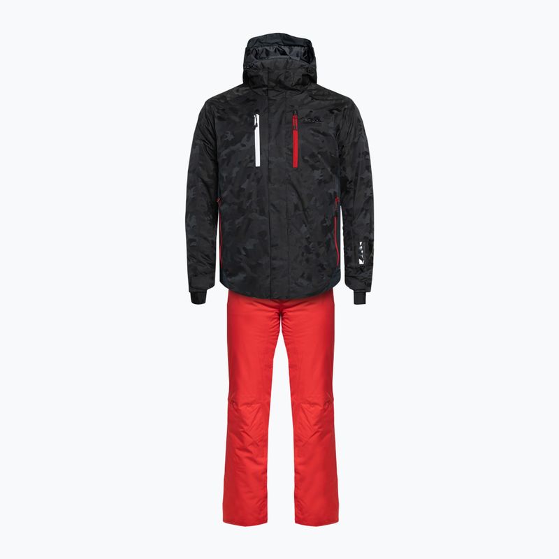 Set de schi pentru bărbați Phenix Astronaut Ski Two-Piece Set Black-Red ESM222P16