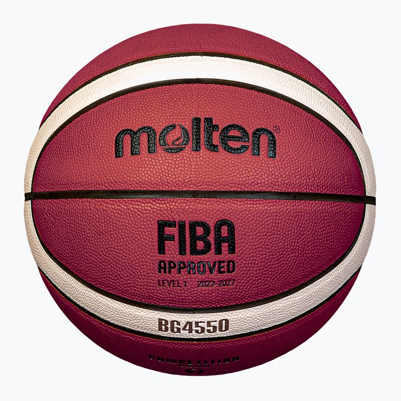Minge de baschet Molten B6G4550 FIBA brown mărime 6