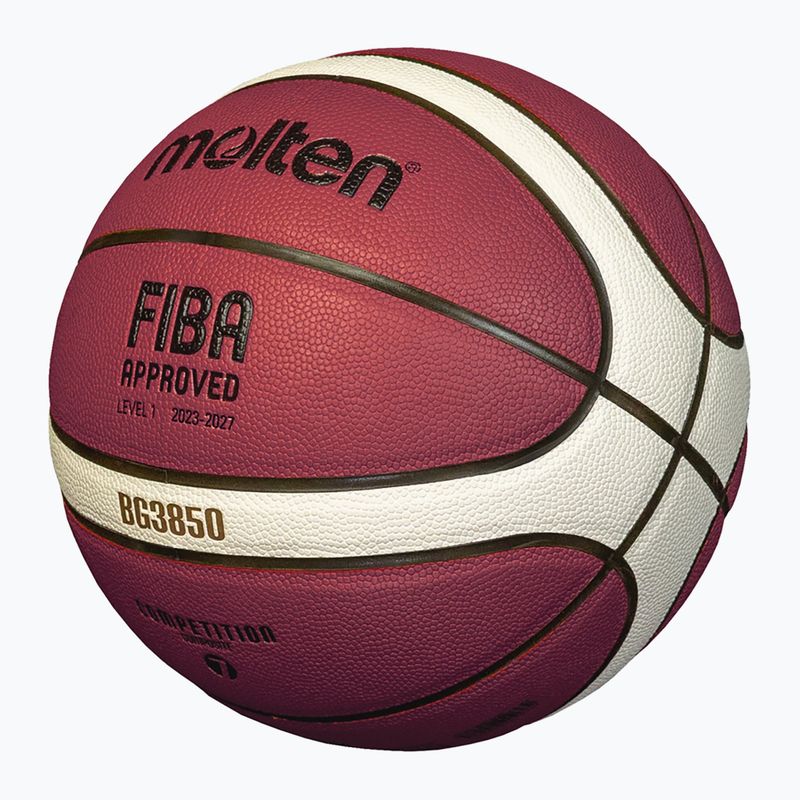 Minge de baschet Molten B7G3850 FIBA brown mărime 7 3