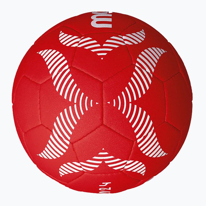 Minge de handbal Molten H3A5000-S4F IHF OFFICIAL BALL PARIS 2024 red mărime 3 3
