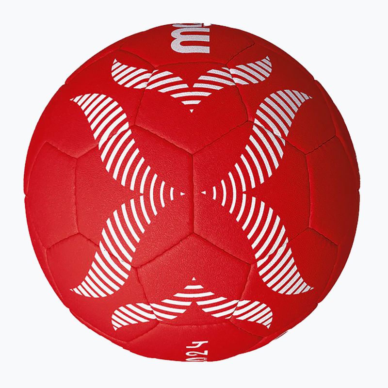 Minge de handbal Molten H2A5000-S4F IHF OFFICIAL BALL PARIS 2024 red mărime 2 3