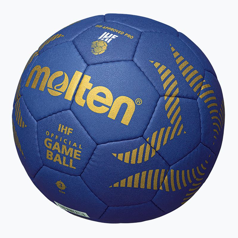 Minge de handbal Molten H2A5000-B IHF OFFICIAL BALL blue mărime 2 5