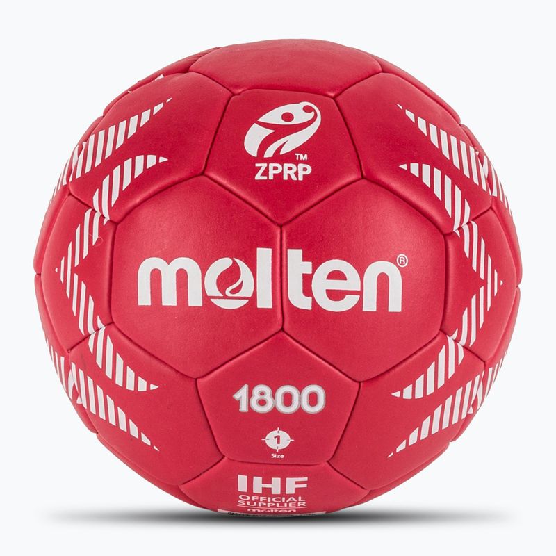 Minge de handbal Molten H1A1800-PL red mărime 1
