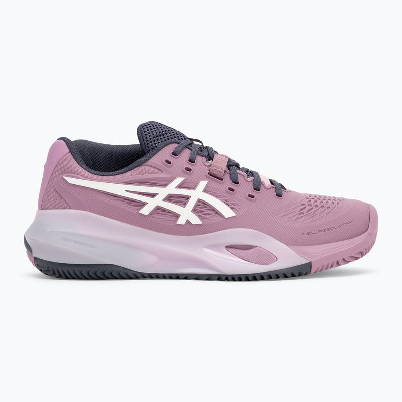 Încălțăminte de tenis pentru femei ASICS Gel-Resolution X Clay ube/ white 2